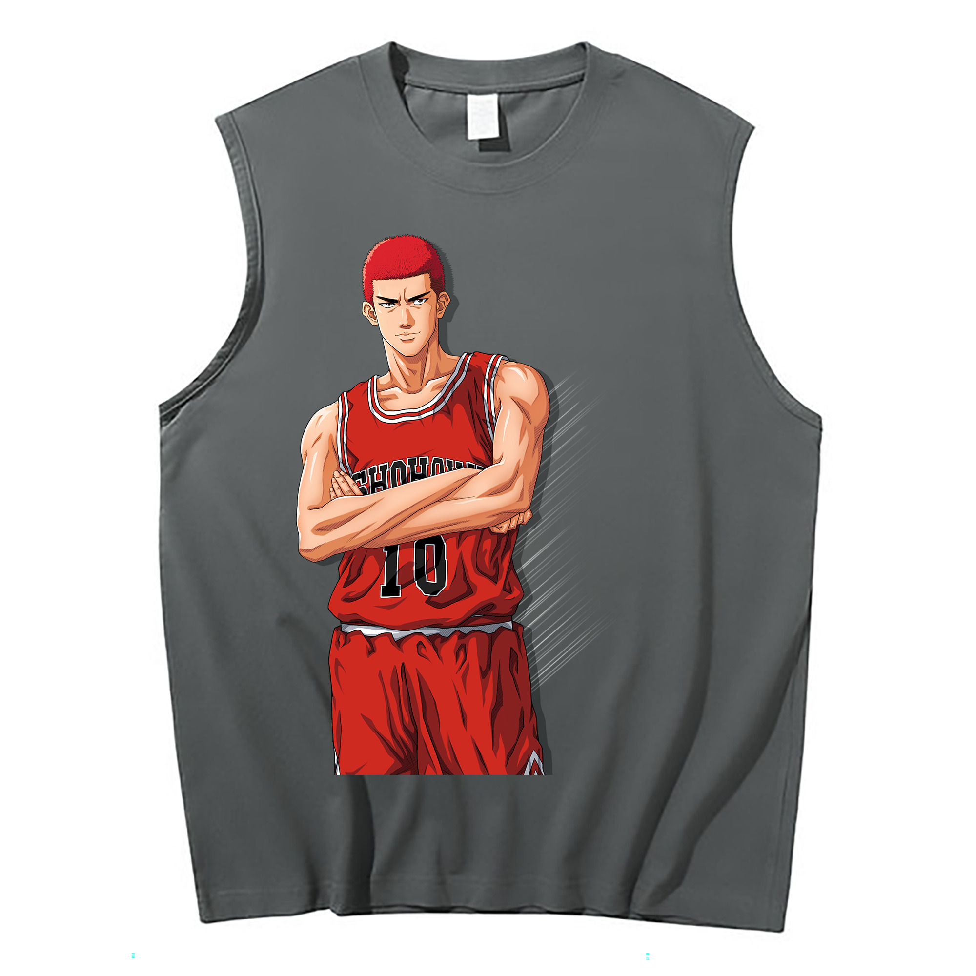 （画像用） SLAM DUNK／スラムダンク コットン100％タンクトップ（フロントプリント）